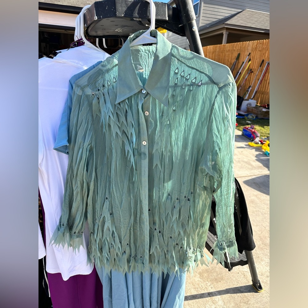 Vintage piano blouse